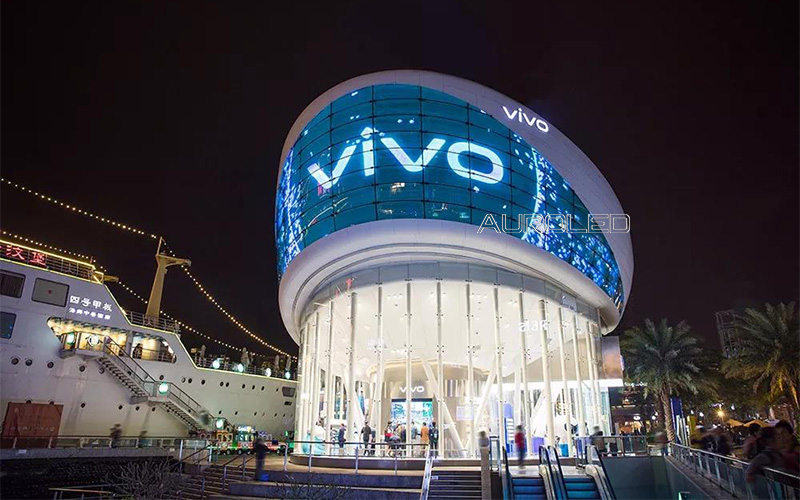 VIVO Lab旗艦店酷炫<a href=http://www.haoshouwang.com/toumingping/ target=_blank class=infotextkey>透明屏</a>效果